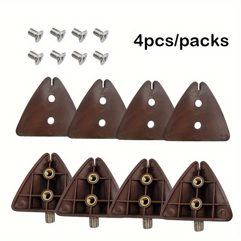 4pcs Carp Fishing Additions Square Bucket Adaptor For Boilies Pellets Bait Carp Fishing Tackle Tool Method Feeder Tackle