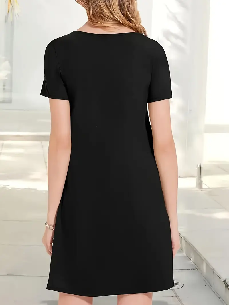women's long sleeve pocket casual loose t shirt dress Women's Tshirt Dress Casual Loose Long Tops Casual Oversized Baggy Long Sleeve Pocket Jumper Pullover Blank T Shirt Dresses - Wholesale Dress and Hot Sale Dress price
