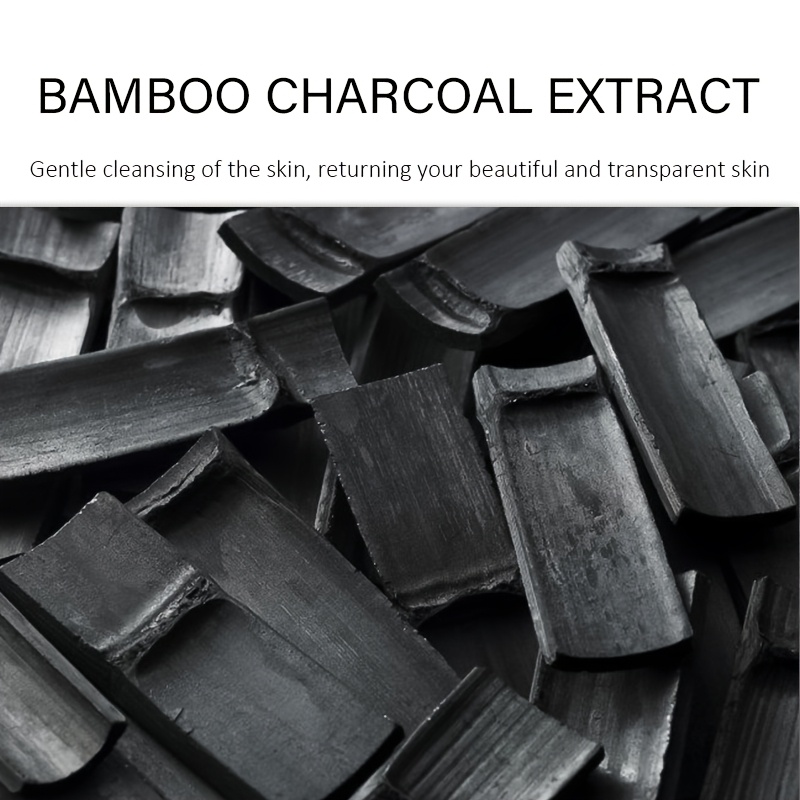 Instant Cleansing & Long-Lasting Oil Control: Bamboo Charcoal -Off Mask 50g. Formulated with Bamboo Charcoal, Jojoba Oil, Lemongrass, and Other Skincare Ingredients for Powerful Absorption. Dries Quickly Upon Application, Instantly Cleanses Pores