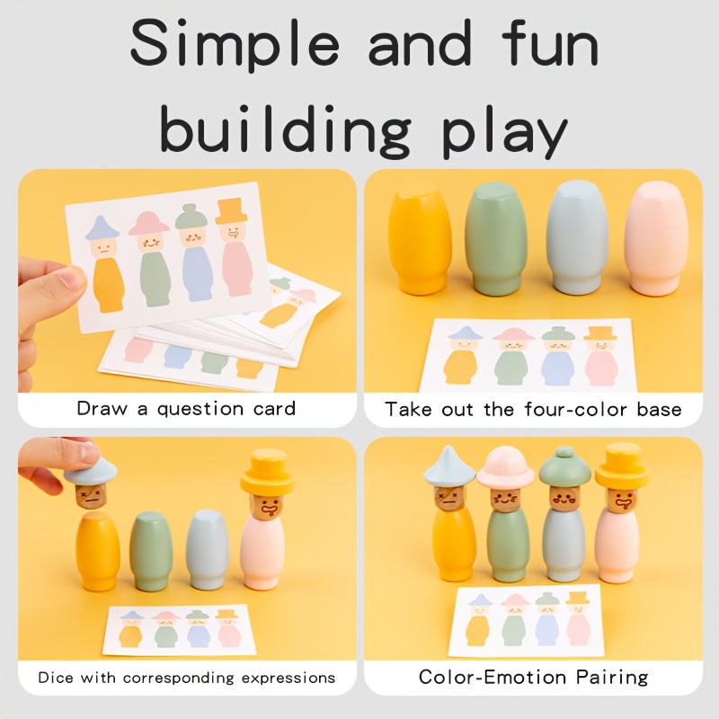 Mini Stacking Game for Color and Expression Matching