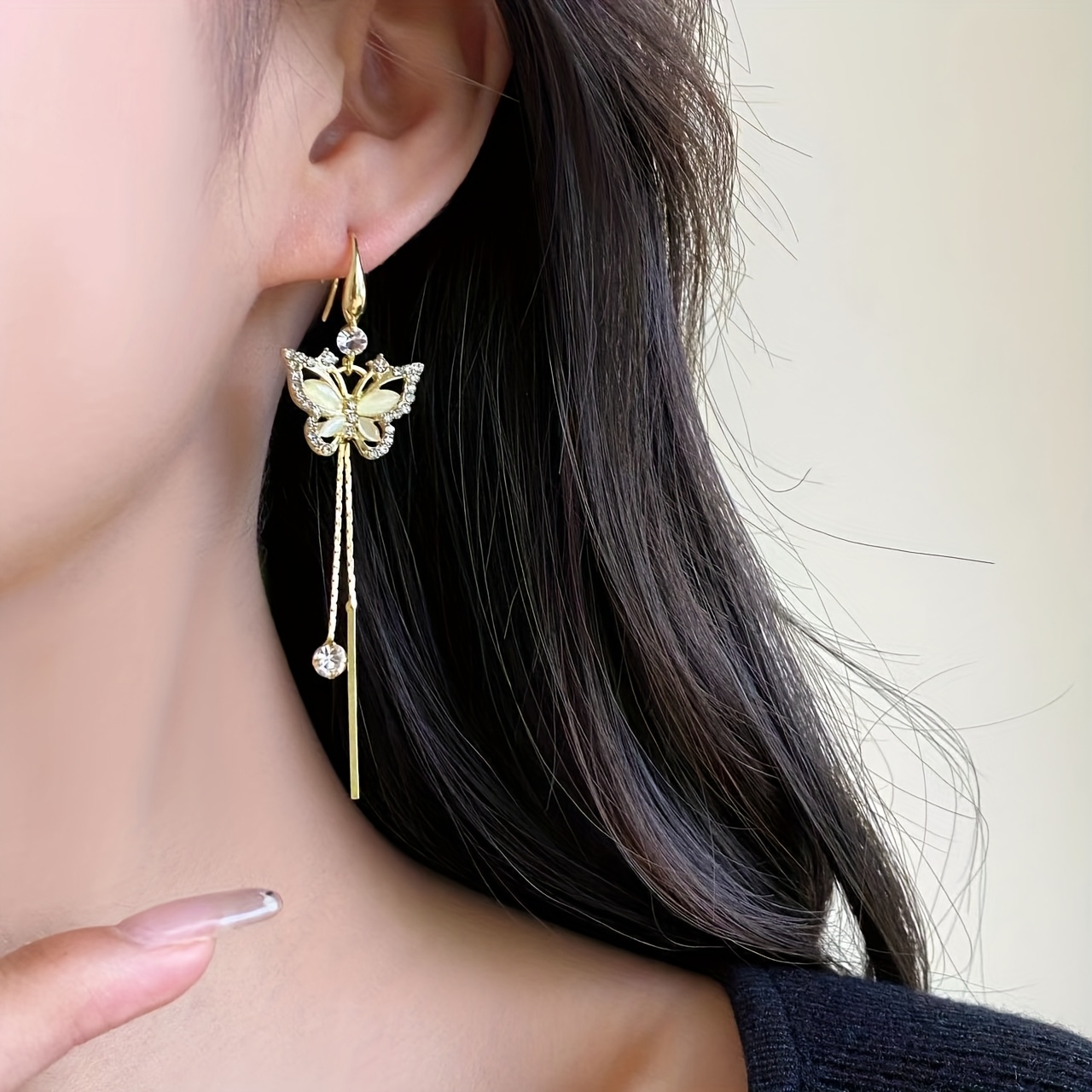 elegant boho chic tassel earrings women vintage Temu Pakistan