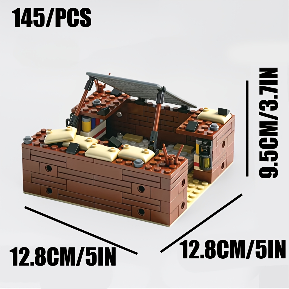 Creative Trench Block Base Model Assembly Toy