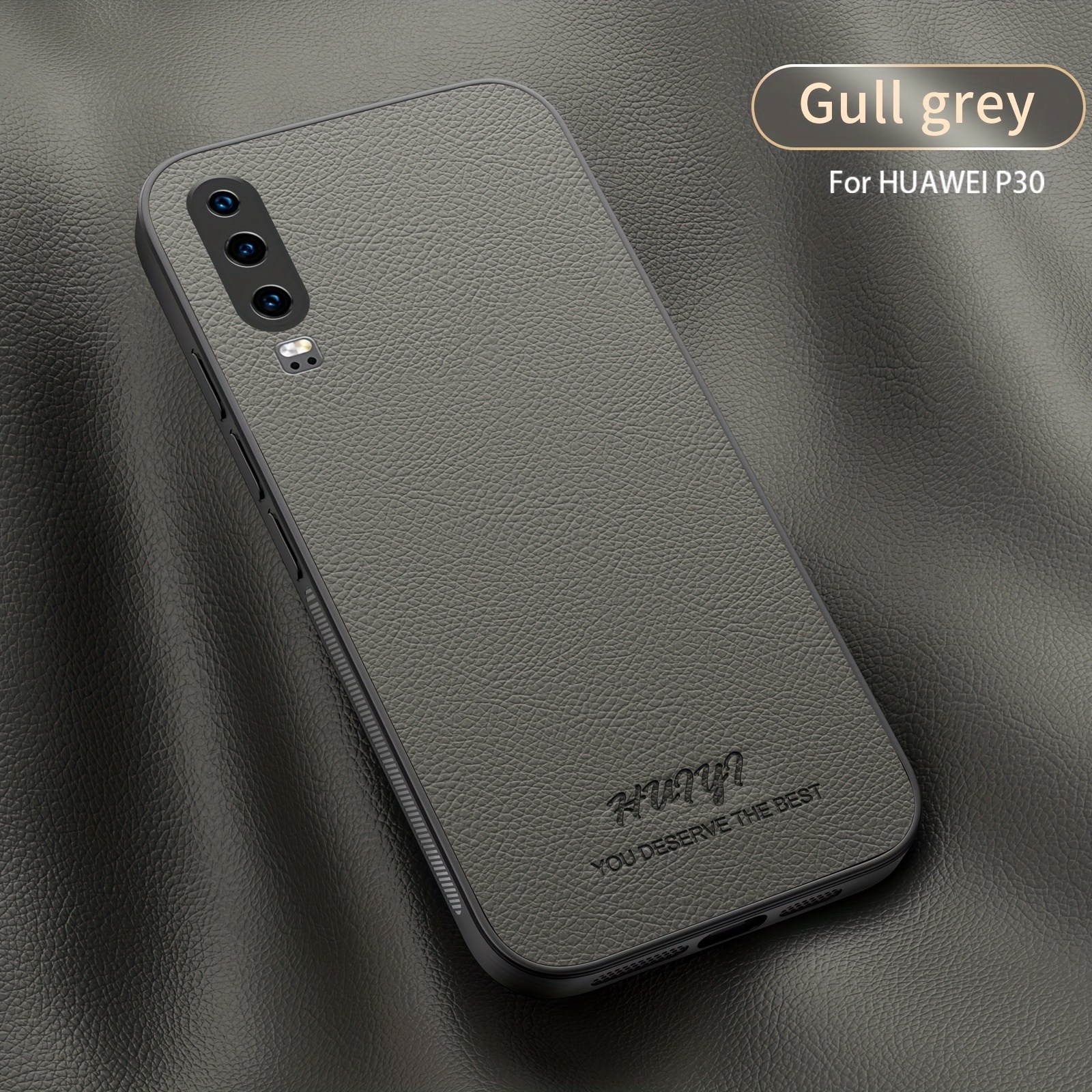 TEMU Phone Case: Suitable For Huawei P40/p40 Pro/p30/p30 Pro New Fashionable Gentleman Magnetic Anti-slip And Fingerprint-proof Phone Case