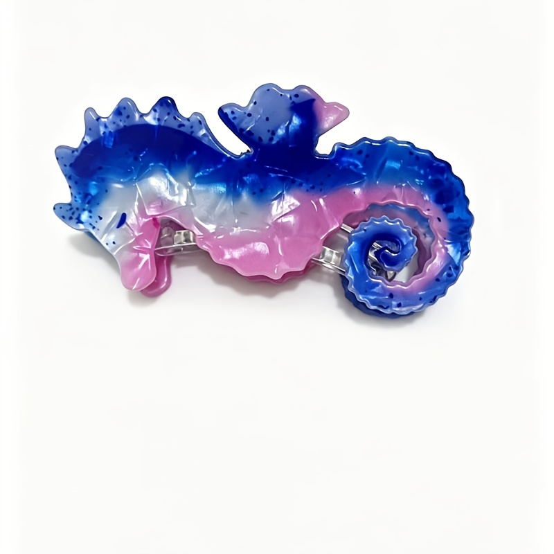 TEMU Clip para el Cabello con Forma de de Mar de la Serie , Clip de Tiburón de , Clip para Flequillo, Adornos de Cabello de , Clip para el Cabello