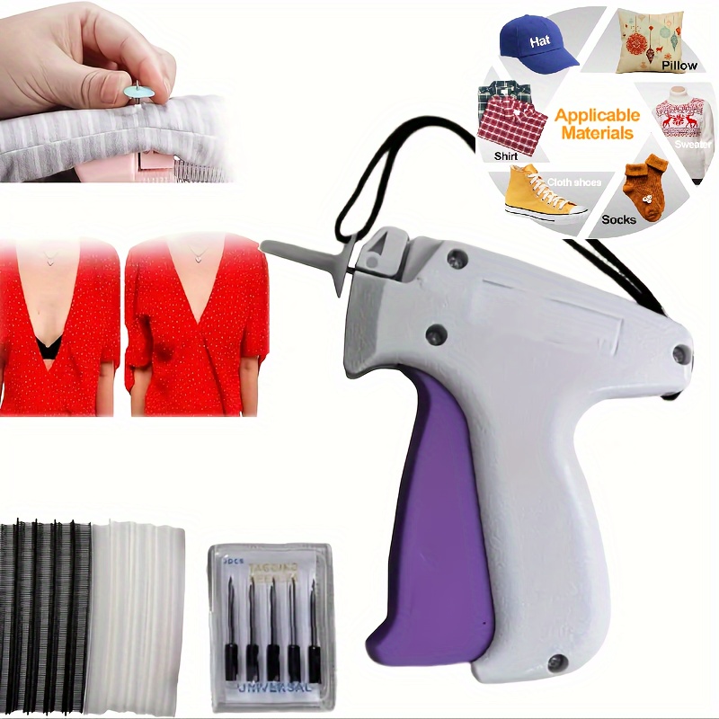 

1-set Speedy Clothing Fixer Kit - Sewing In Purple & White With Accessories For Easy Fabric Repairs, Includes Needles & Thread - Ideal For Diy Projects & Garment Fixes, Mini Stitch , Clothes