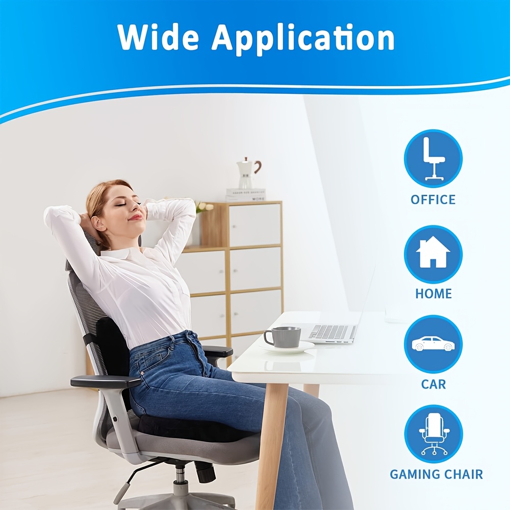 seat cushion set combination memory office chair lumbar support car backrest beauty hip pad Product details 4