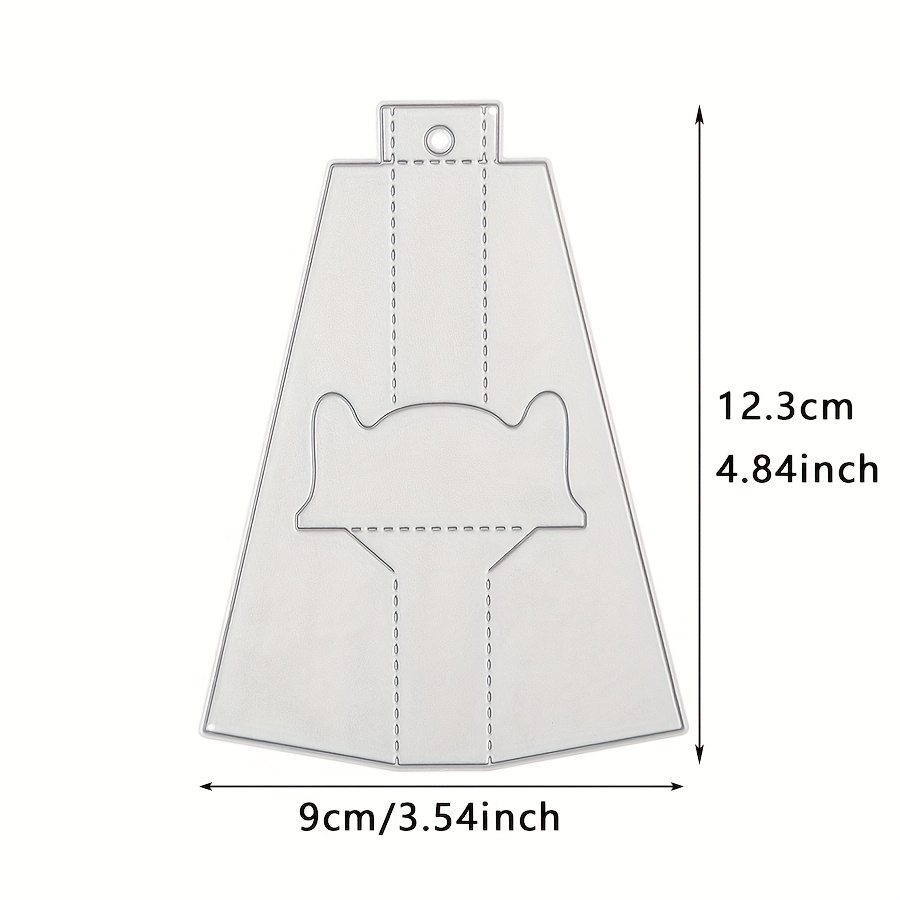 E-shop 1 Stück Grußkartenhalter Metall-Stanzform für DIY Scrapbooking und Papierbasteln – Metallschneidwerkzeuge