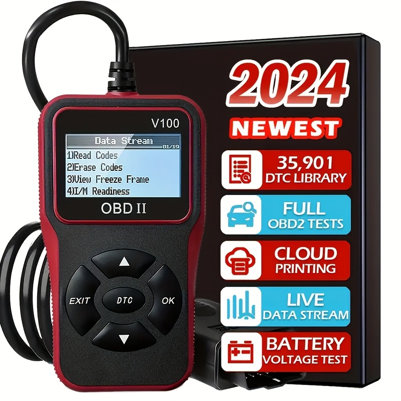 

All Obdii Cars , No Battery Required, Usb Powered, Scanner With I/m Ready, Read And Functions, Supports 35901 Fault Code Library