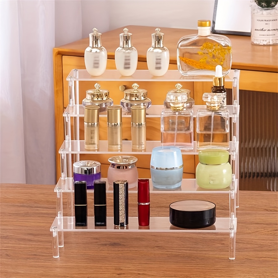 Make-up-Organizer Aus Acryl – Transparent, 12 Fächer, 17x6x4 Cm
