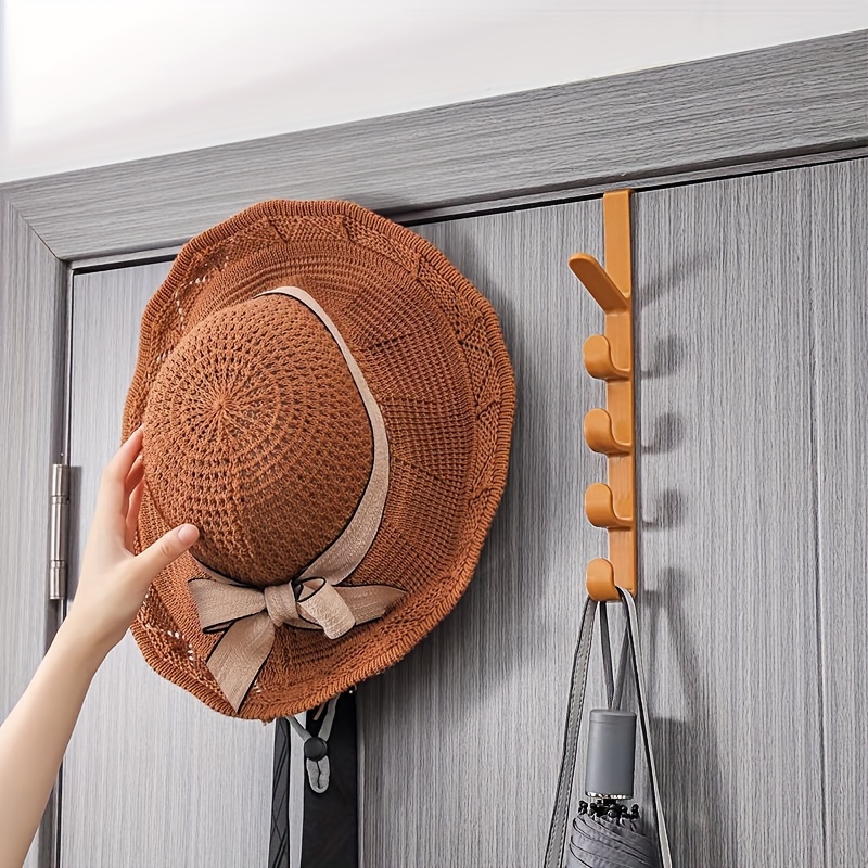 Door Hooks Punch free Portable Clothes Hat Hooks Door Towel - Temu