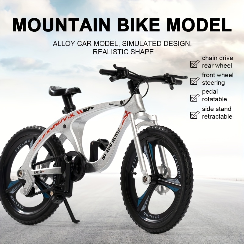 1:8 scale diy assembly road bike model kit removable parts