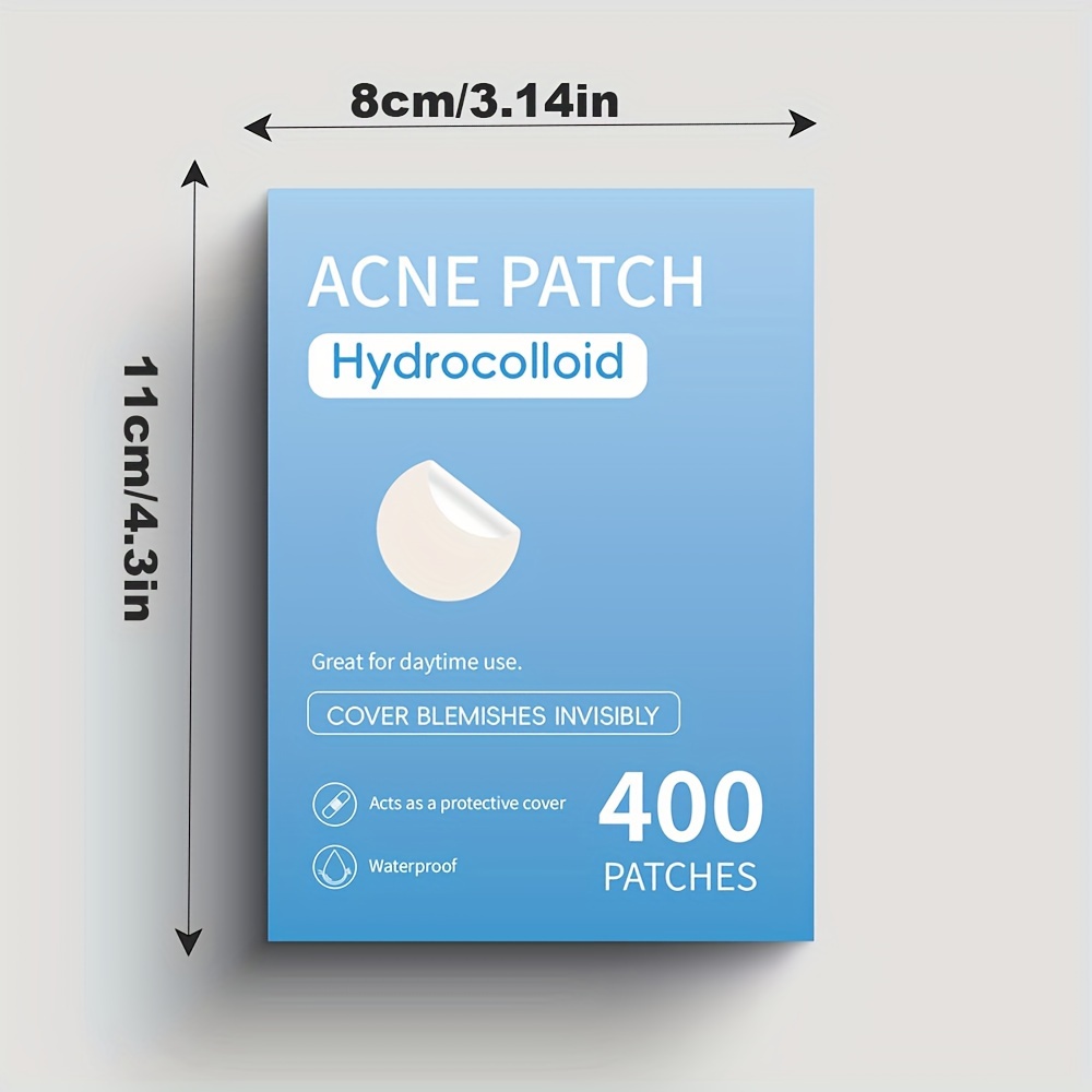 400pcs of Patches Designed to Conceal Pimples And Imperfections, Spot Stickers Suitable for The Face And Skin