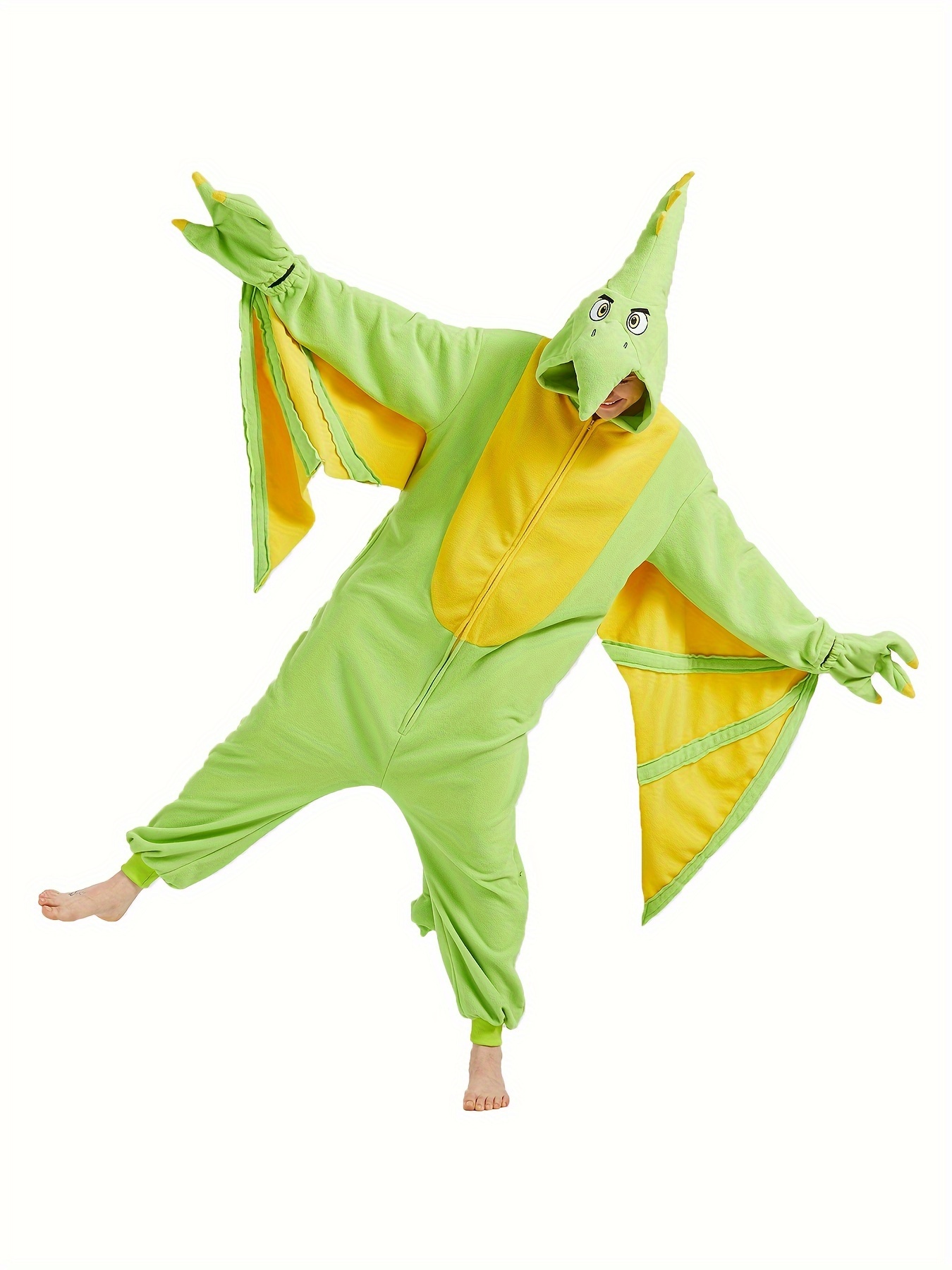 1pc unisex adult triceratops onesie pajamas cartoon dinosaur