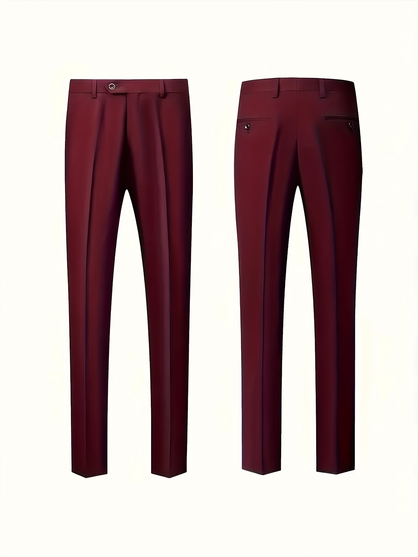 Vyriškas dviejų dalių kostiumas | Komplekte yra švarkas ir kelnės, tinkamas vakarėliams, susibūrimams ir vestuvėms kaip stilingas oficialus drabužis, neelastingas audinys, aukštos atlapai, vienspalvis