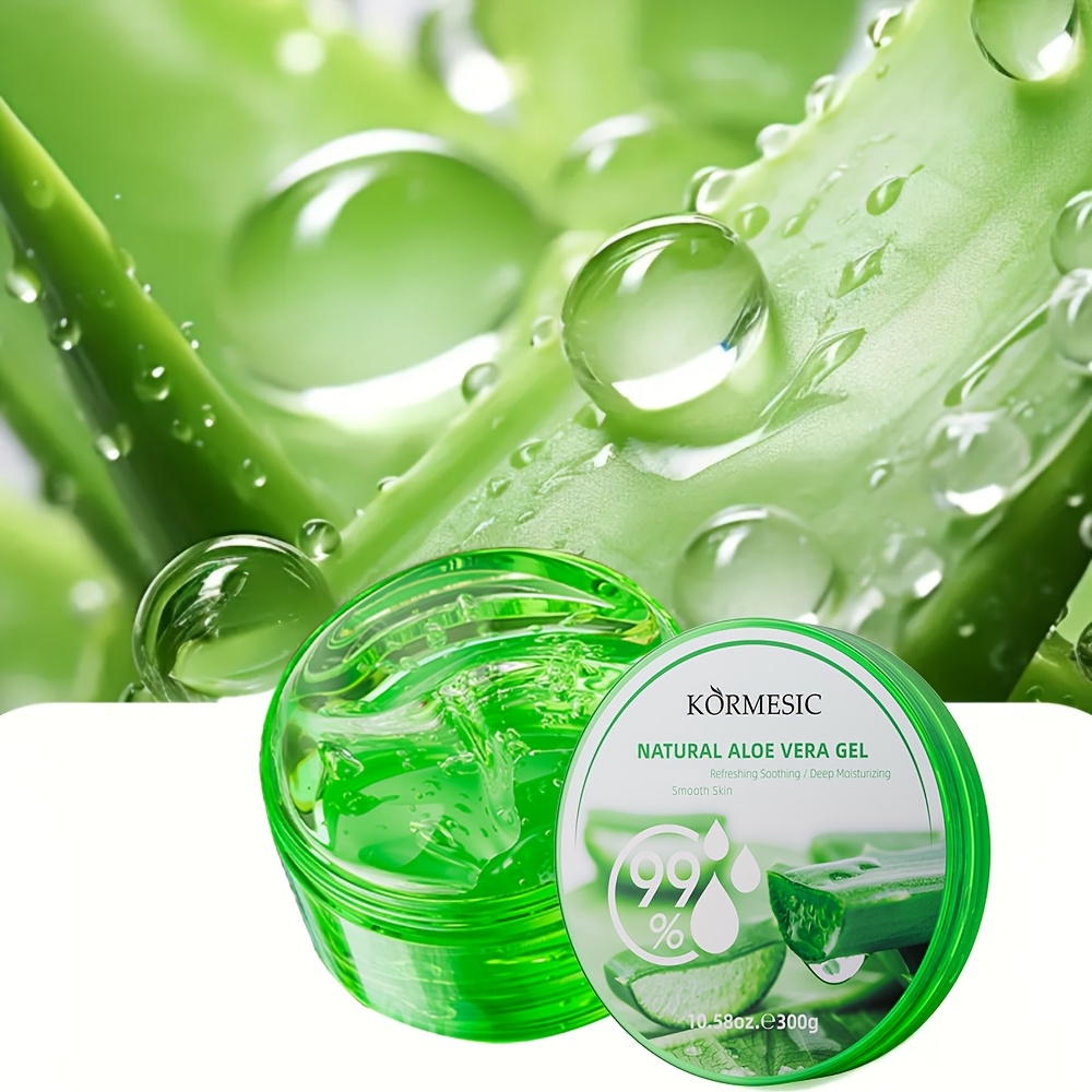 two tubes aloe vera gel containing 99 aloe vera niacinamide - Temu Mauritius