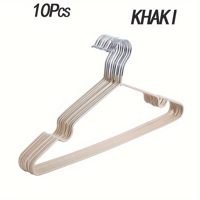 20 pack metal hangers non slip   large capacity space saving   clothes hangers for home use details 7