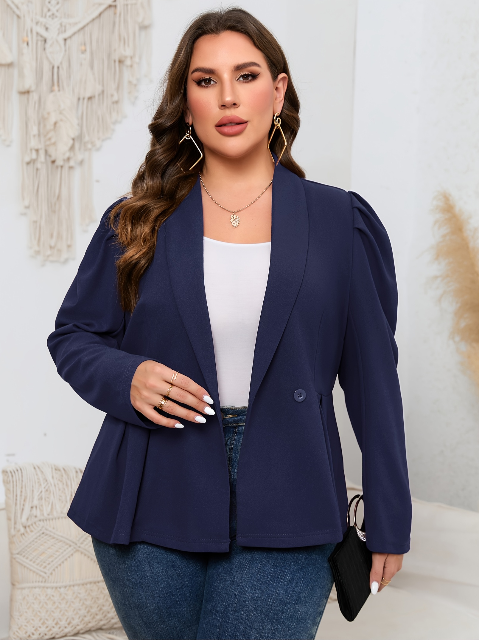 Blazer Business Attire Women Plus Size Whizmax Blazer Target