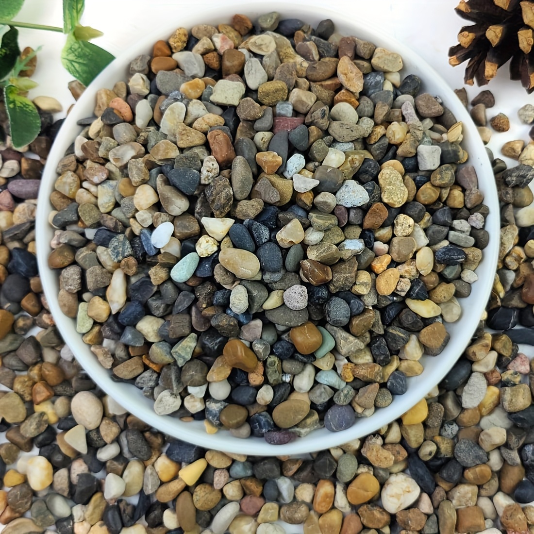 

Natural Mix - 200g/500g/1000g, Mixed Colors For Aquariums, Gardens, Succulents & Potted Plants Decor