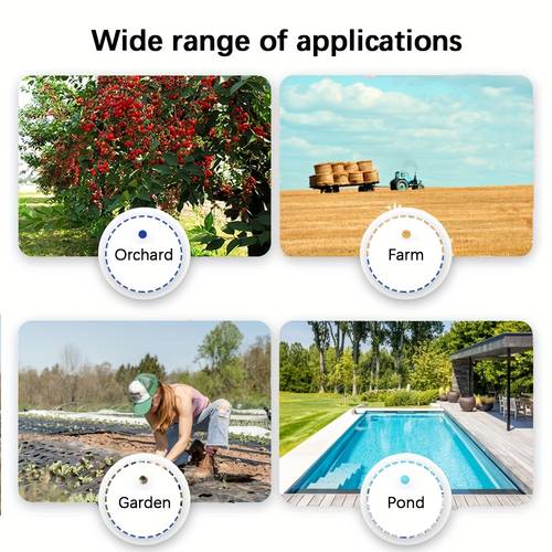 bird repellent telescopic pole with thickened oxford cloth bag suitable for bird repellent kites pendants and balls