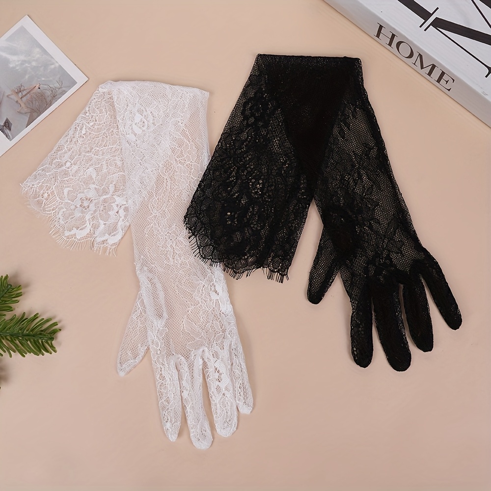 knee length dresses for ladies White Cotton Dress Gloves  Townsends