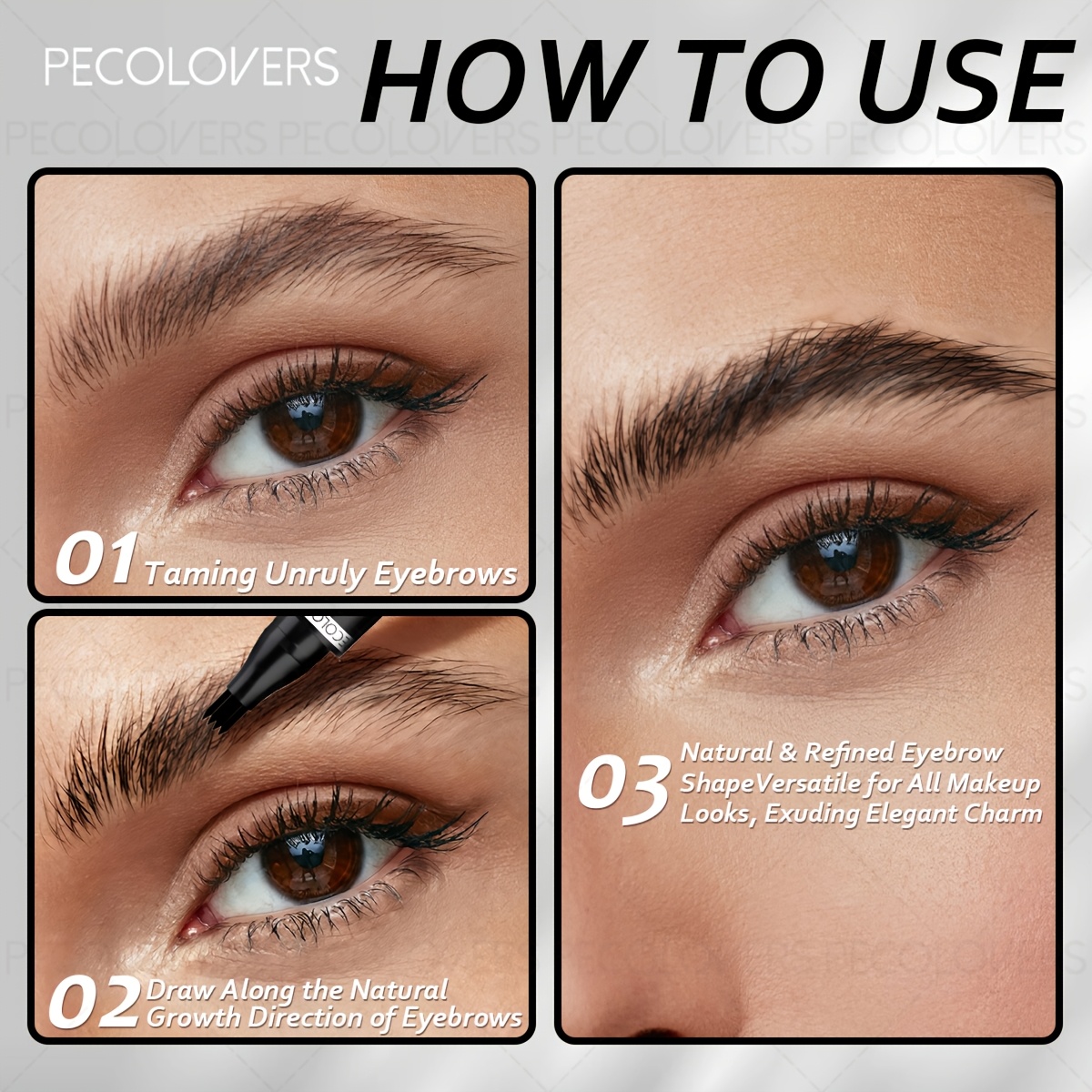 Waterproof Anti-Smudge Eyebrow Pencil