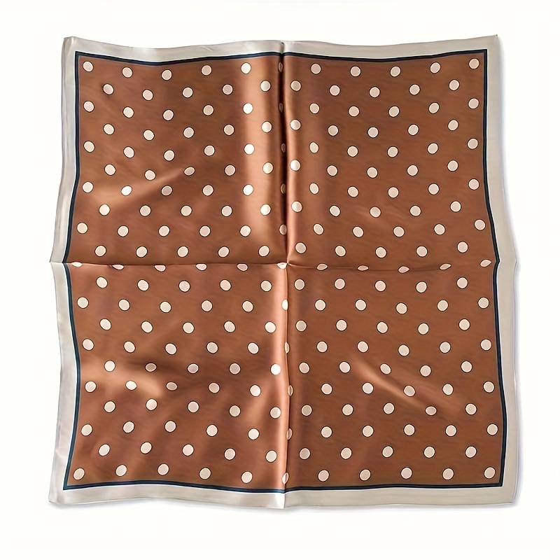 An Elegant Polka dots outlet silk scarf