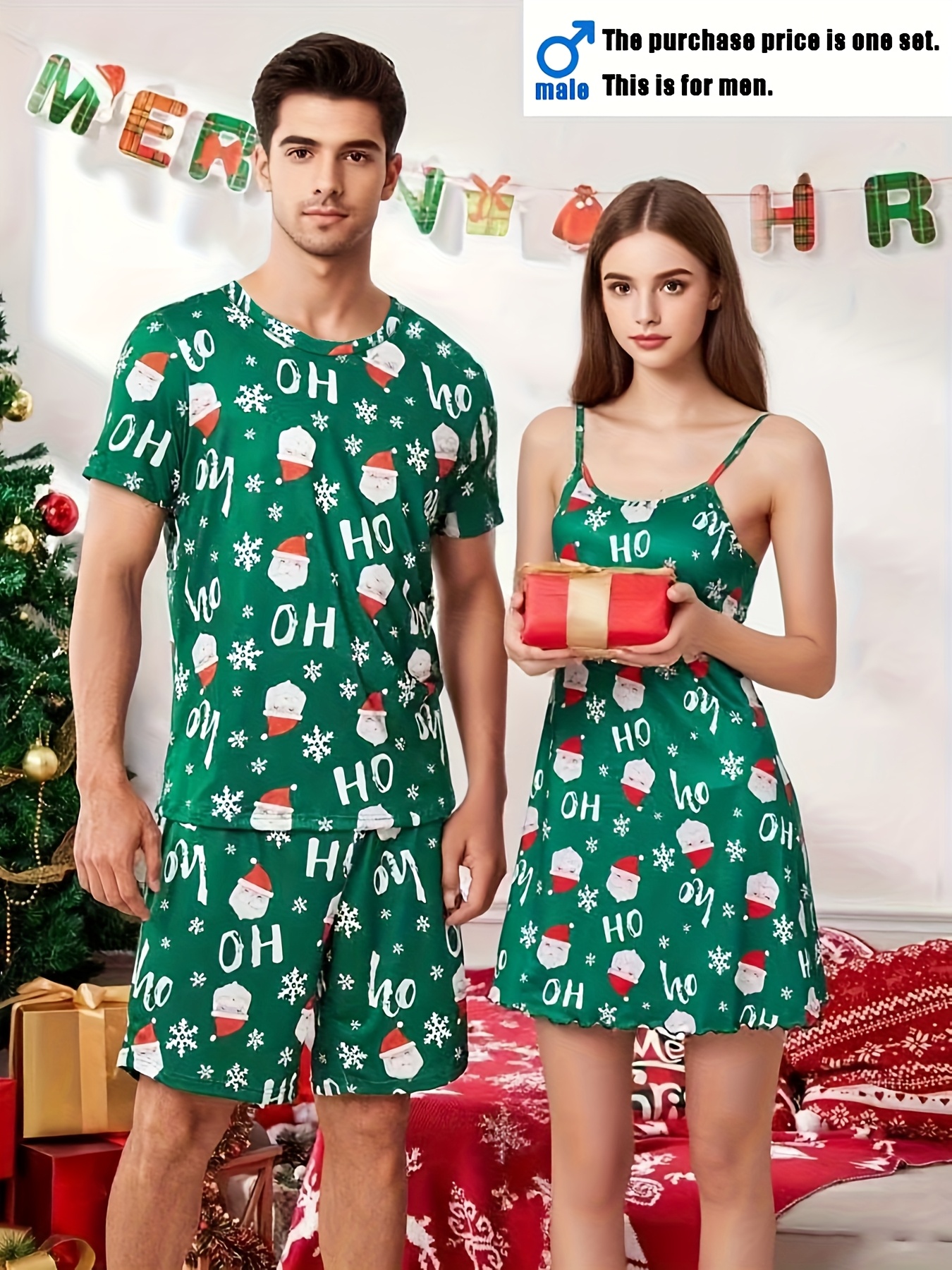 couple style christmas celebration featuring christmas - Temu Oman
