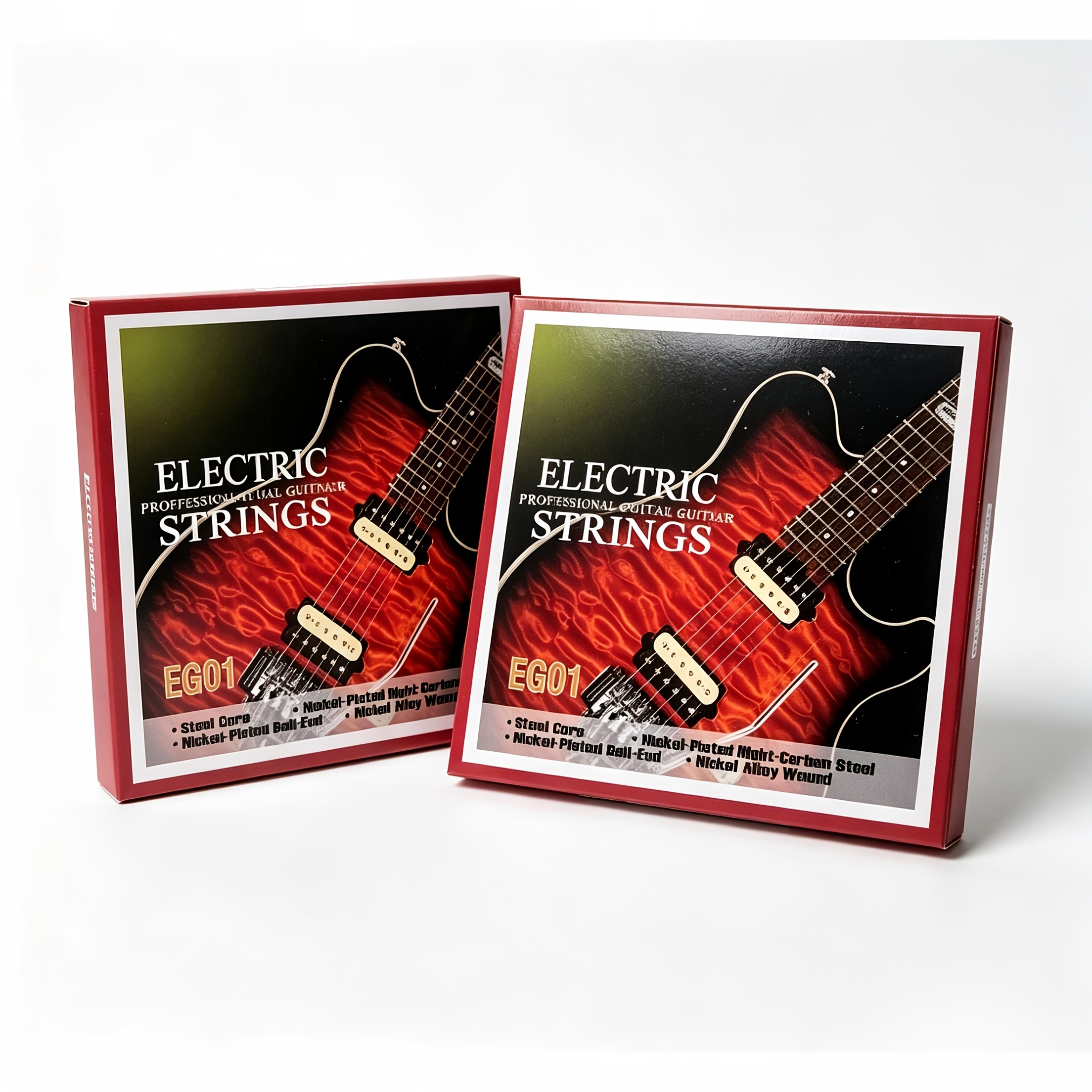 TEMU 2sets Nickel-plated High Carbon Steel Set, Alloy Wound Strings With Core, 6 Strings Per Set, Upgrade Your Guitar For , Replacement Instrument