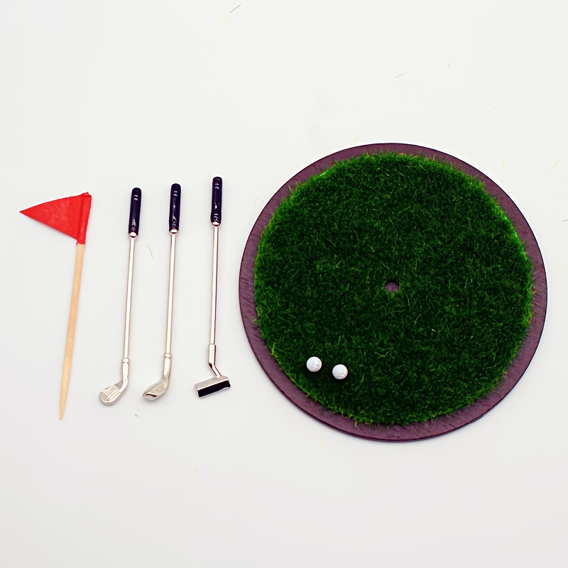 Image of 7pcs, Dollhouse And Grass Model, Miniature Scene Prop Model Additions, Miniature Models, Collectible Gift For Hobbyists And Enthusiasts