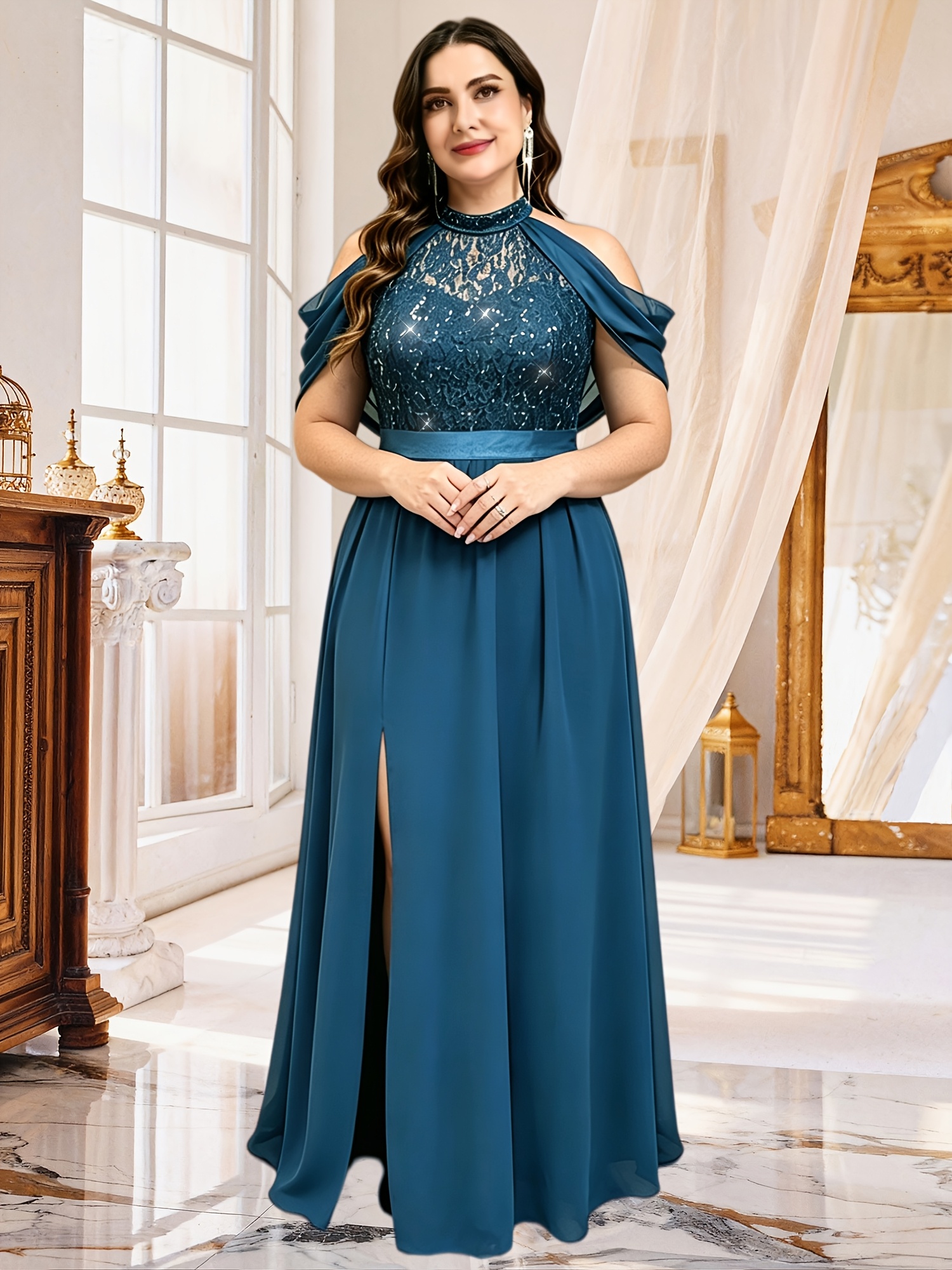 plus size 80s prom dresses sold on Temu Mexico