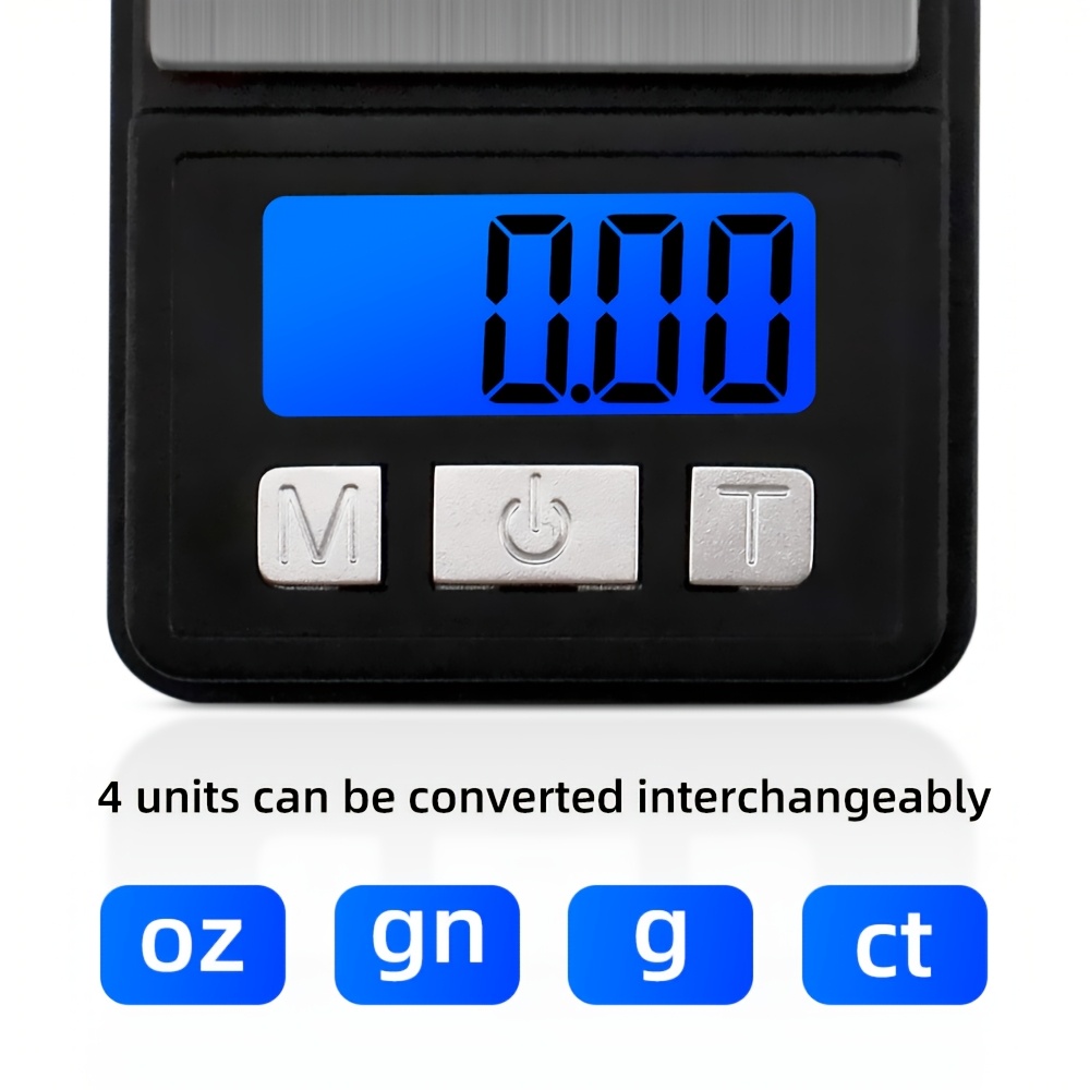 Pocket Jewelry Scale with 0.01g Accuracy, Compact & Lightweight