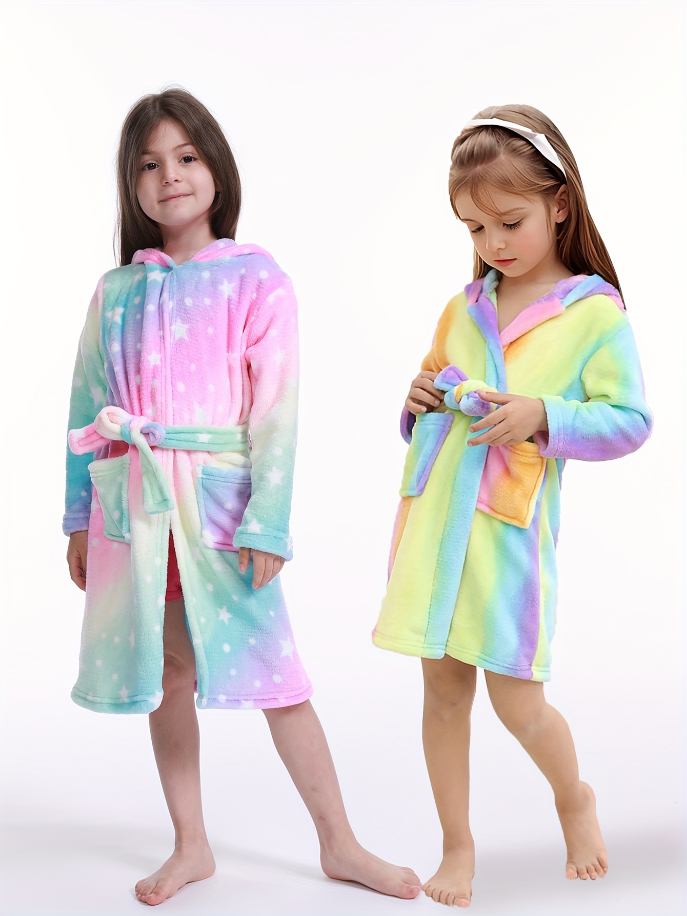 BLVB Kids Little Boys Girls Hooded Bathrobe Toddler Cozy Fleece Robe Pajamas Sleepwear For Lounging 259696fc 9188 458e 942d Ffe08552409f.deca06772dfc8832eed7a8f0edc49987