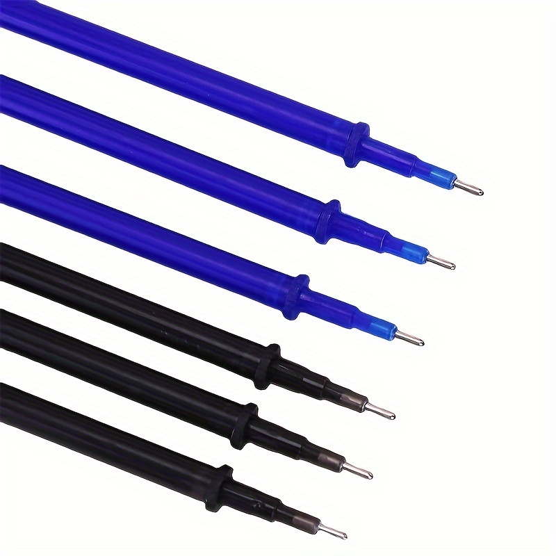 35pcs Erasable Gel Pens -0.5mm Point - Heat &Rub Resistant - Ideal for School & Office Use (30 refills+3 pens+2 Eraser)