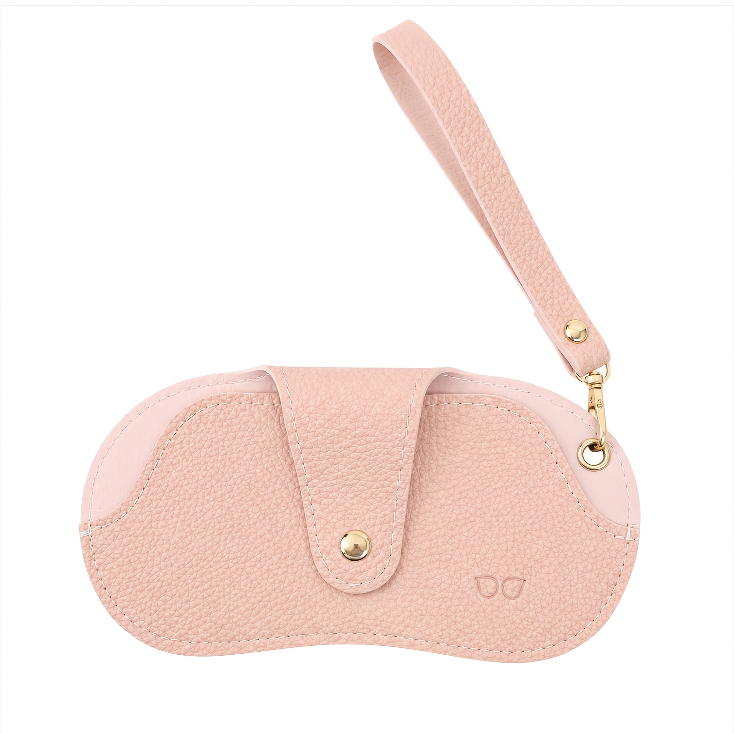 TEMU 1pc Fashionable Glasses Case, 3 Colors , Compact And Portable, Detachable Construction, Durable And Tough Shell, Convenient For Daily Glasses