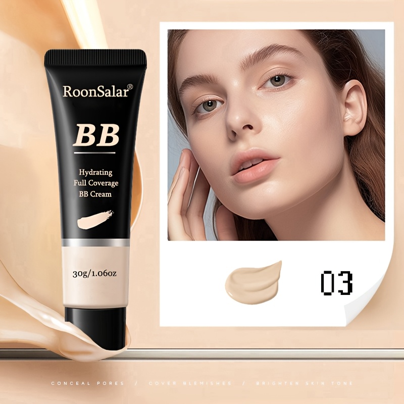 Image of Long Wearing Bb Cream Waterproof Hide Pores Concealer Make Up, , Cover Blemishes Make Up Foundation