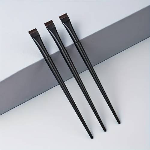 1pc 3pcs lash lifting tool brush eyebrow brush eyeliner brush nail extension ultra thin brush head hypoallergenic bristles suitable for neutral skin used for eyeliner makeup eye makeup tools
