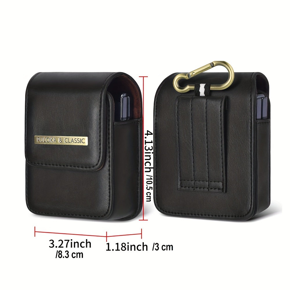 étui ceinture en cuir téléphone portable pochette Temu France