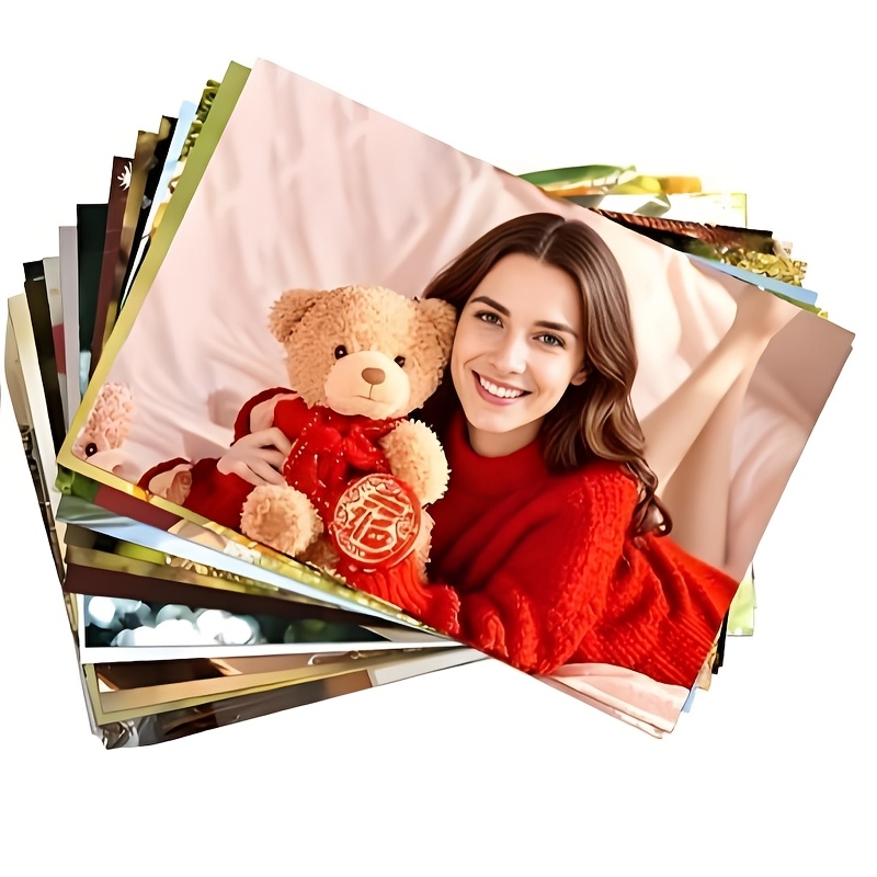 E-shop 20 personalisierte Fotodrucke in 3/4/5/6/7 Zoll Größen erhältlich. für Reise-Landschaften, Baby-, entzückliche Haustier-Begleiter-Fotos,