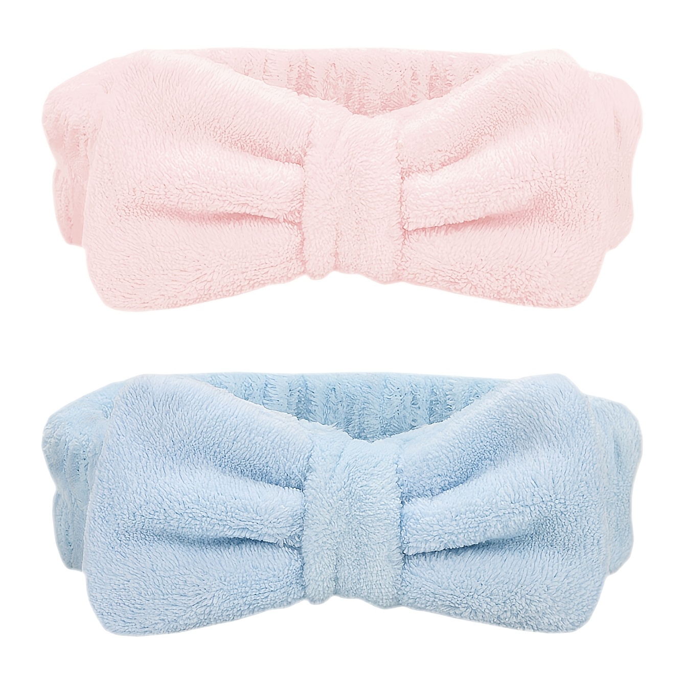 TEMU 2pcs Headband, A Headband That Used For Washing Face, Cleansing, And Removing Makeup