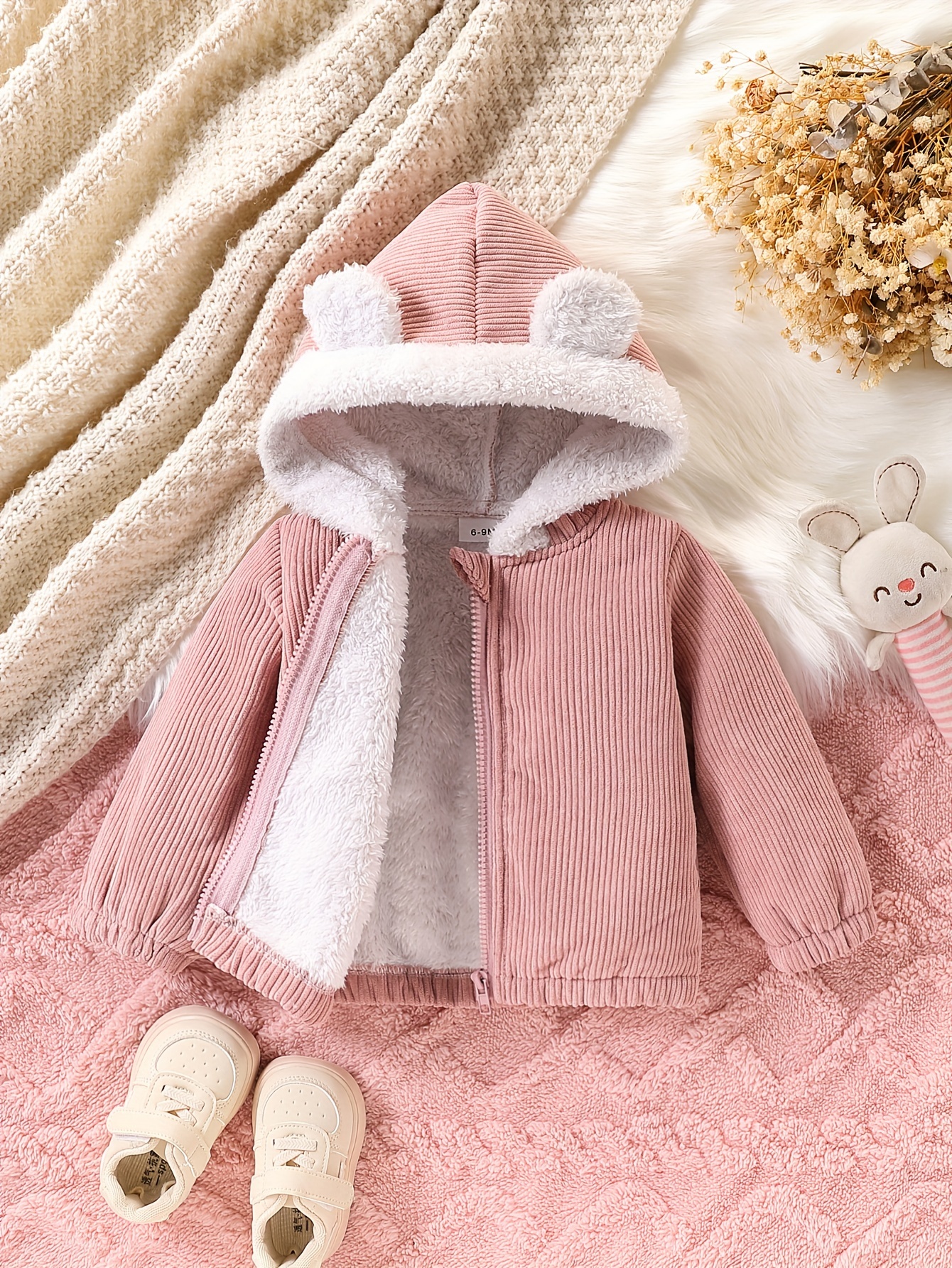 baby girl winter coat sold on Temu United States