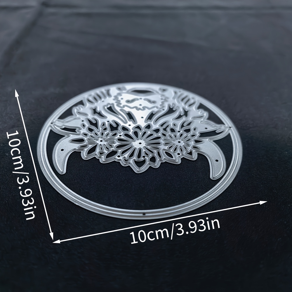 TEMU Pochoir de découpe et de gaufrage de vache, 1 pièce - Compatible pour le scrapbooking, la création de cartes, les loisirs créatifs DIY avec des