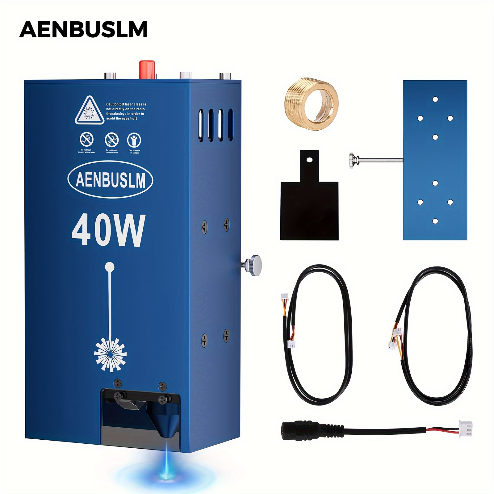 

Aenbuslm 5.5w Engraving Laser Module 40w Engraving Laser, Built-in Air-assisted Air Pump In 1 For Making 3d Wooden Puzzles, Cutting Engraving Tool For Wood Metal Aluminum Leather