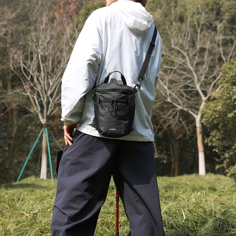 TEMU Outdoor Sports Lightweight Casual Crossbody Bag, Ultra-lightweight Single Shoulder Bag, New Hiking And Mountaineering Chest Bag, Workwear Style