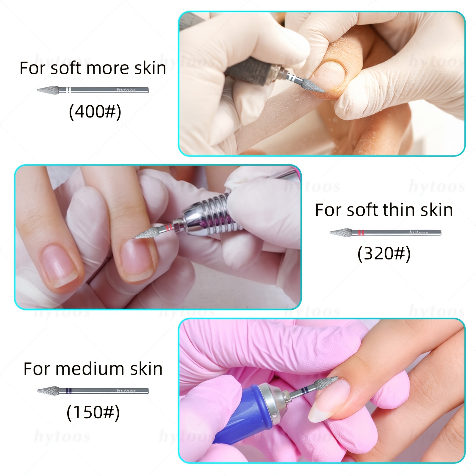 Tungsten Carbide Diamond Nail Drill Bit for Trimming