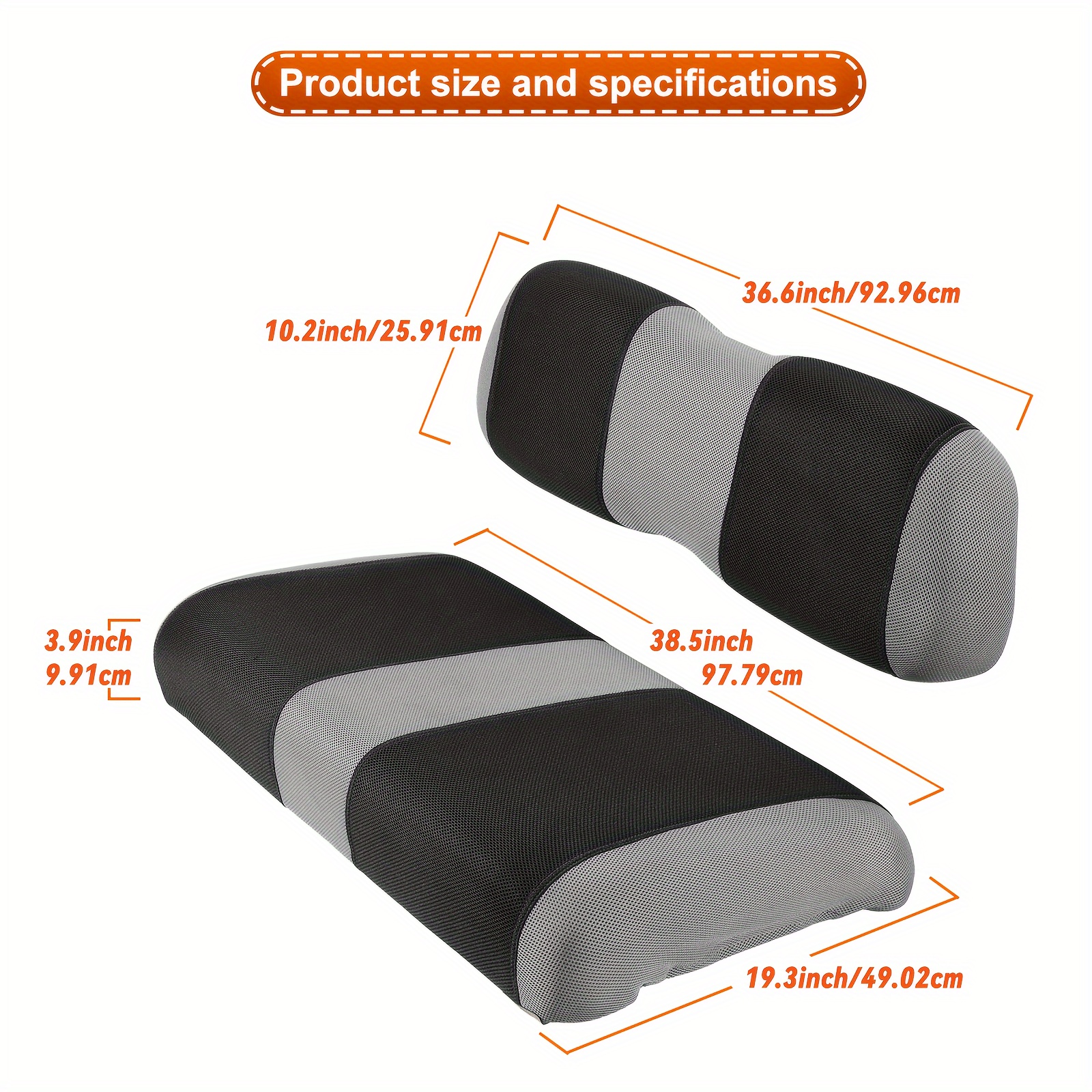 Front Seat Golf Cart Seat Covers Amazon VW GOLF Leather Look