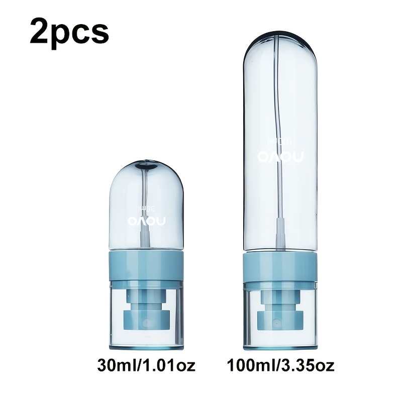 TEMU 2pcs Vaporisateur à - Rechargeable & Pulvérisation Continue, Capacité 30Ml(1.01Oz) 100Ml(3.), Anti-Fuite, Distributeur de Pulvérisation Portable