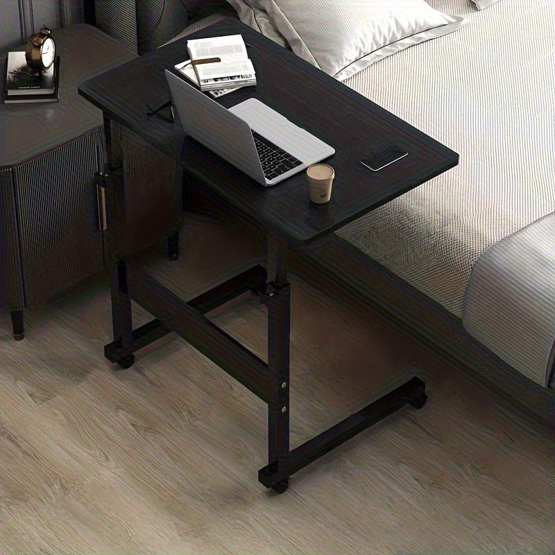 TEMU Office Desks And Computer  Portable Lift Tables Adjustable Height Desks With Wheels Bedside Computer Tables Side Tables For Sofas Ideal For