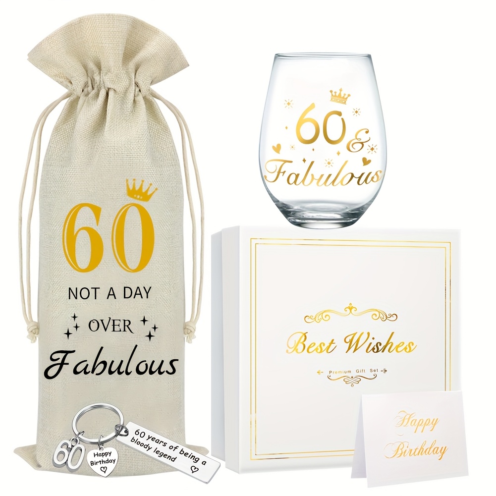 TEMU Party Favors Birthday Gifts, Cheers 30th/40th/50th/60th Birthday Party Cups, Birthday Presents, Tableware Gifts, 30th Birthday Bottle Bags For