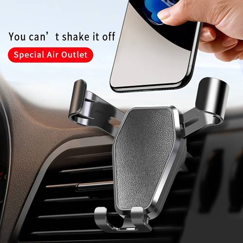 stable upgrade car air outlet mobile phone holder and anti shake navigation support stand car mobile phone stand universal type adsorbs a for driving navigation