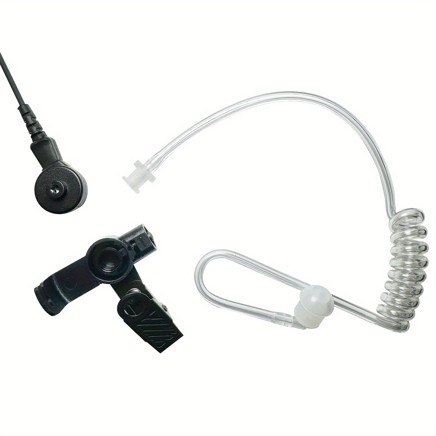 Radio Headphoned : Decibullz Custom Moulded Security Two-Way Radio... Radio Earpiece - Foto 7